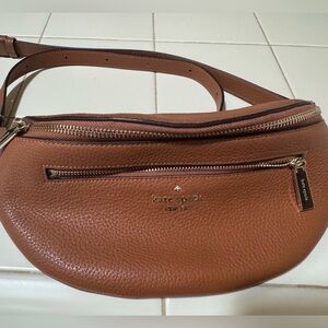 Kate Spade Brown Leather Belt Bag